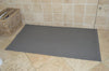 Floor Rug, 100% Cotton Wadebridge Basketweave Charcoal Grey 2 Sizes