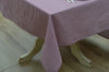 Tablecloth, 100% Cotton Bordeaux Stripe Red/White 10 Sizes Square Round Oblong