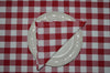 Napkins, Country Check 41x41cm Red / White pack of 4