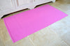 Floor Rug, 100% Cotton Flat Weave Fuchsia Pink 2 Sizes