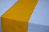 Topper Tablecloth, 100% Cotton Plain Dyed Yellow Gold 90x90cm 36x36