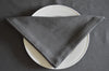 Tablecloth, Linen Cotton Charcoal Grey 12 Sizes Square Oblong Oval Round