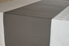 Topper Tablecloth, 100% Cotton Plain Dyed Charcoal Grey 90x90cm 36x36